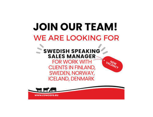 CowCare is looking for a Swedish speaking SALES MANAGER who will work with international clients