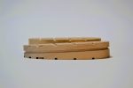 Talonnette en bois biseauté, 13 cm (1 pièce) – Image 3