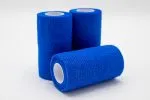 CowCare TAPE&CARE CLASSIC Selbstklebende Bandagen, Breite 10 cm mit Stretch-Effekt 200/450 cm, blau – Bild 4