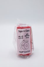 CowCare TAPE&CARE CLASSIC Bandes Auto-adhésives, largeur 10 cm, effet stretch 200/450 cm, rouges – Image 5
