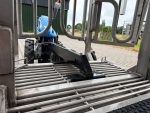 cowcare chute trolley wheel attachment point on chute