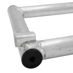 Black Plastic End Cover for No-Backer Tube, made by CowCare