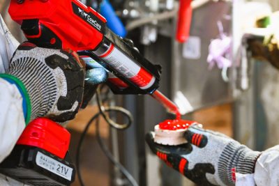electric dispensing gun