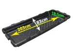 CowCare Plastic Footbath, 203x 83x18,5 cm, 200 L - Image 2