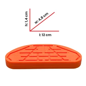 Block TP101, PUR, standard, orange, 14 mm (1 pc.)