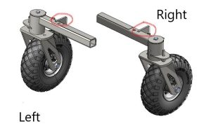 Complete back Wheel, right (ANKA)