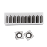 Lame intercambiabili (4 lati taglienti) per dischi CowCare, 14 x 14 x 2 mm - immagine 2