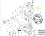 Ressort pour la suspension de la remorque-U, partie NR.11 – Image 4