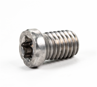 Screw RVS for Hoof Trimming discs with round blades, M5 x 9,5, head Ø6,75 mm
